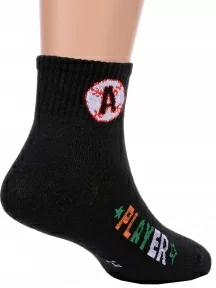 Детские спортивные носки Hobby Line, Ндх4520-05, ЧЕРНЫЕ