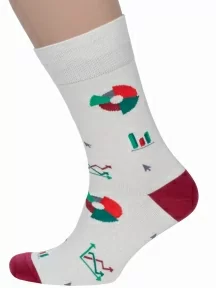 Мужские носки MSCLUB №М51, nm-588, КРЕМОВЫЕ