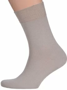 Набор из 24 пар мужских носков "Cavalliere" (RuSocks), CR-24, темно-бежевые