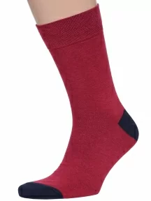 Мужские носки MSCLUB №М34, nm-375, БОРДОВЫЕ