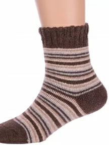 Детские теплые махровые носки Hobby Line, Ндам7630, КОРИЧНЕВЫЕ