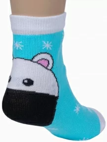 Детские носки "Борисоглебский трикотаж", 8С707, №10 БИРЮЗОВЫЕ