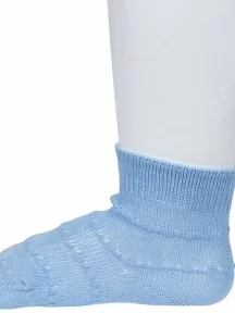 Детские носки из 100% хлопка "Борисоглебский трикотаж", 8С7, ГОЛУБЫЕ