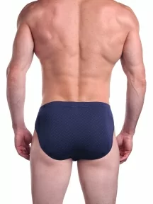 Мужские трусы-слипы из модала SERGIO DALLINI, SG2934-2, СИНИЕ