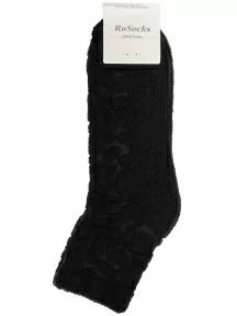 Детские махровые носки RuSocks (Орудьевский трикотаж), Д-33301, ЧЕРНЫЕ