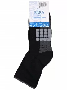 Спортивные носки с махровым следом PARA socks, 13S05, ЧЕРНЫЕ