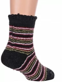 Детские теплые махровые носки Hobby Line, Ндам7630, ЧЕРНЫЕ