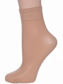 Женские носки Conte, 14С-55СП/Tension soft 40Н, Natural, телесные