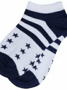 Детские носки "Красная ветка", С-1745, СИНЕ-БЕЛЫЕ