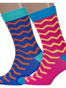 Комплект из 2 пар носков ХОХ FANTASY, 2-XF, XF-22, микс 18