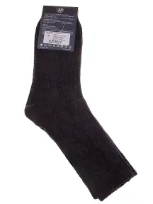 Мужские полушерстяные носки RuSocks (Орудьевский трикотаж) ЧЕРНЫЕ (М-580)
