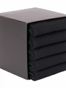 Набор мужских носков из хлопка CORESPUN , 5 пар (ТМ Sergio di Calze), PG-15SC4-5, черные