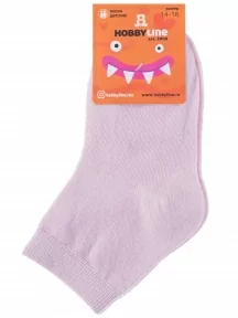 Детские носки Hobby Line, 3540-9, БЛЕДНО-РОЗОВЫЕ