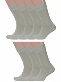 Набор из 7 пар мужских носков MSCLUB, 7-ПН-01, СВЕТЛЫЙ ШАЛФЕЙ