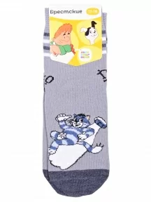 Детские носки Брестские (БЧК), 23С3052, рис. 4033, СВЕТЛО-СЕРЫЕ