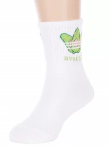 Детские спортивные носки Hobby Line, Ндх3592-07, БЕЛЫЕ