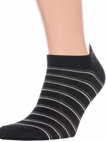 Мужские ультракороткие носки "Борисоглебский трикотаж", 4С3002/1, ЧЕРНЫЕ
