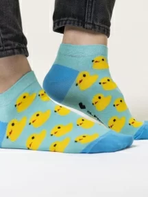 Короткие носки unisex St. Friday Socks, 749-25, "Немного уточек"