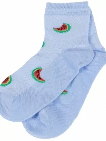 Детские носки "Борисоглебский трикотаж", 8С3000/2, ГОЛУБЫЕ