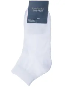 Мужские носки в сеточку RuSocks (Орудьевский трикотаж) БЕЛЫЕ (М3-23810)