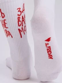 Носки unisex St. Friday Socks, sport23-1344-02/11, "Здесь вам не Москва"