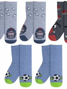 Комплект из 5 пар детских носков RuSocks (Орудьевский трикотаж), 5-Д3-13500, микс 3