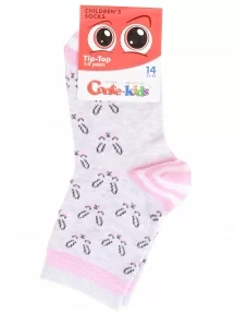 Детские носки Conte kids, 5С-11СП, рис. 496, СВЕТЛО-СЕРЫЕ