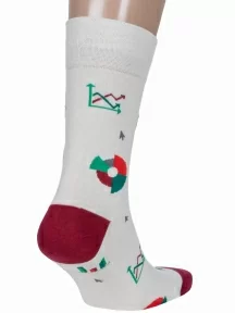 Мужские носки MSCLUB №М51, nm-588, КРЕМОВЫЕ