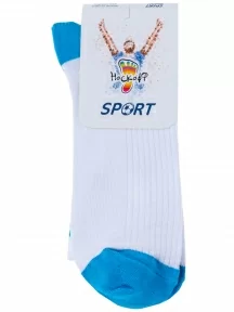 Мужские носки "Носкофф" (АЛСУ), НМ50, рис. 2884, БИРЮЗОВЫЕ