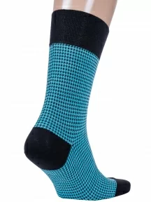 Мужские бамбуковые носки Sergio Di Calze (PINGONS), 17SC5, БИРЮЗОВЫЕ