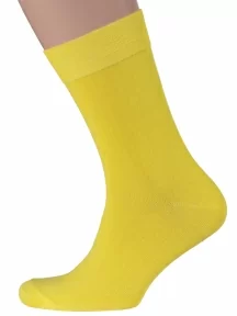 Мужские носки "Нева-Сокс", В-121, ЖЕЛТЫЕ