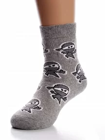 Детские махровые носки Conte kids, 21С-13/1СП, рис. 601, СЕРЫЕ