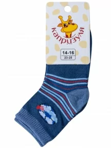 Детские носки "НАШЕ" Смоленской чулочной фабрики, 222С6, рис. 3, ИНДИГО №49-2