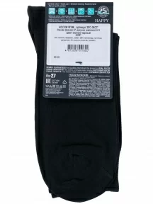 Мужские носки DiWaRi, 20С-36СП, рис. 516, ЧЕРНЫЕ