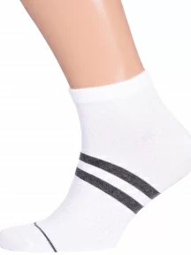 Мужские спортивные носки «Красная ветка», С-1398, БЕЛЫЕ