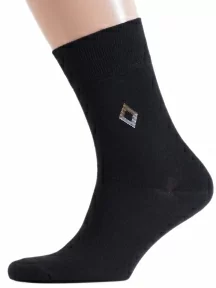 Мужские шерстяные носки ХОХ, X-9R1, ЧЕРНЫЕ