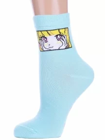 Детские носки Conte kids, 17С-10СП, рис. 941, БЛЕДНО-БИРЮЗОВЫЕ