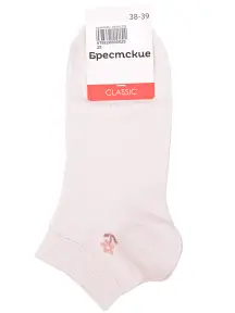 Женские носки Брестские (БЧК) рис. 654, ЖЕМЧУЖНЫЕ (14с1101)