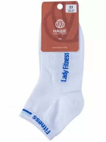 Женские носки "НАШЕ" Смоленской чулочной фабрики, 8С59, рис. 1, БЕЛЫЕ №0