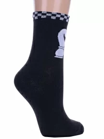 Детские носки Альтаир, С150, ЧЕРНЫЕ, Конь