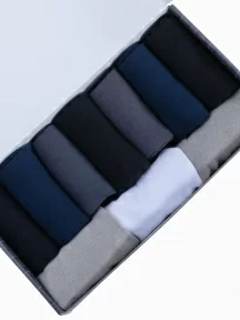 Набор из 10 пар мужских носков "Бизнес" (RuSocks / Орудьевский трикотаж), РуС-10, микс 17