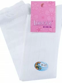 Детские гольфы LORENZline, Л29, БЕЛЫЕ