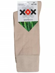 Мужские бамбуковые носки ХОХ, X-1114, БЕЖЕВЫЕ