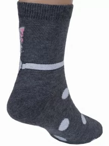 Детские носки RuSocks (Орудьевский трикотаж), Д3-13030, рис. 01, ТЕМНО-СЕРЫЕ