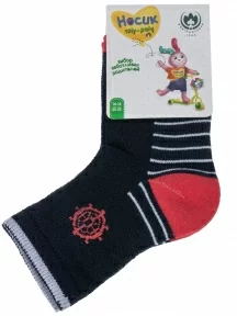 Детские носки "Борисоглебский трикотаж", 8С33, ТЕМНО-СИНИЕ