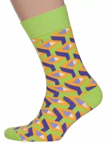 Мужские носки MSCLUB №М23, nm-269, "Объемные трубы"