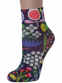 Женские носки Conte, 18С-76СП, рис. 201, МУЛЬТИКОЛОР