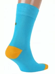 Мужские носки MSCLUB №М45, nm-516, ГОЛУБЫЕ