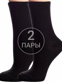 Комплект из 2 пар детских спортивных носков Conte kids, 2-20С-167СП, рис. 000, ЧЕРНЫЕ