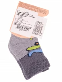 Детские махровые носки Брестские (БЧК), 14С3060, рис. 820, СВЕТЛО-СЕРЫЕ